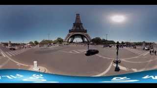 Paris 360 Video - The Eiffel Tower(Paris in 360° - Under the Eiffel Tower www.360VRFilm.de., 2015-11-16T19:46:40.000Z)