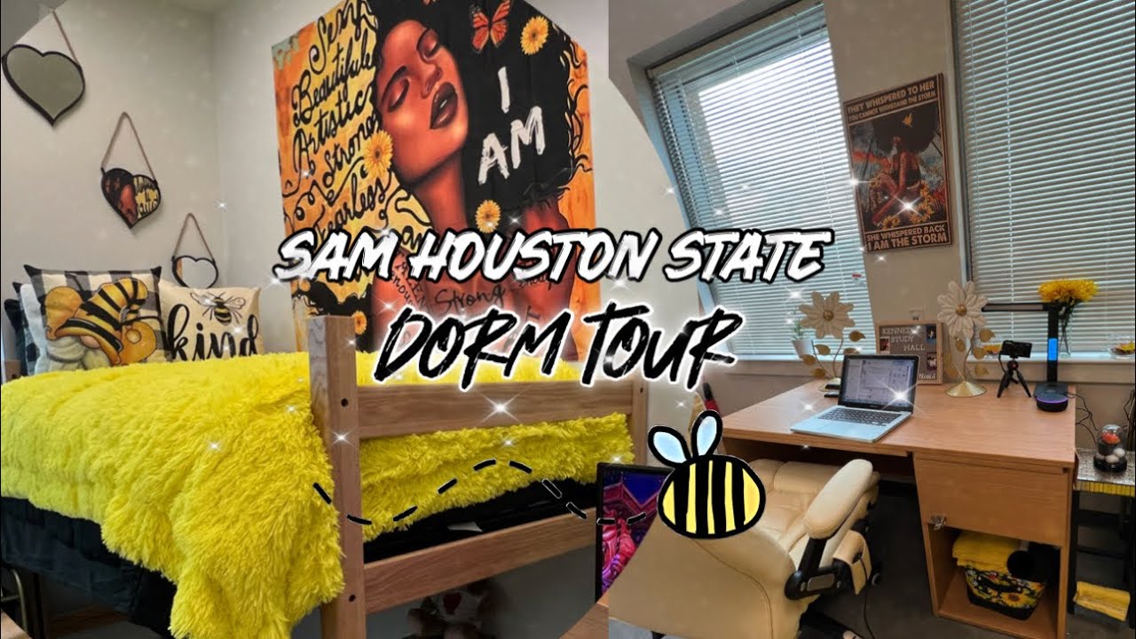 SHSU Dorm Tour | Kennedi Marie |🌻✨🐾