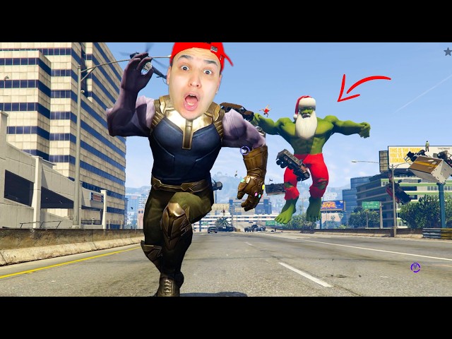 ثانوس ضد العملاق الاخضر !! 😱😱