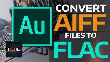 How to Convert AIFF to FLAC - Adobe Audition CC