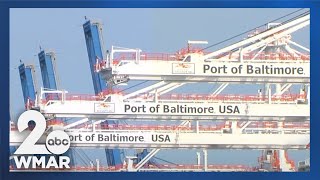 Bringing workers back to Port of Baltimore Resimi