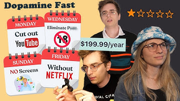 I did a dopamine fast because the internet told me to