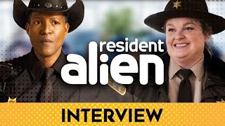 Resident Alien Interview - Elizabeth Bowen & Corey Reynolds