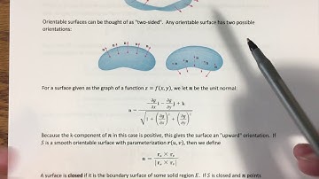 16.7 - Surface Integrals (Part 2)