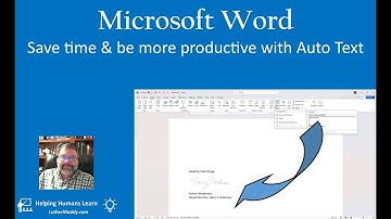 Work Smarter, Not Harder with Word