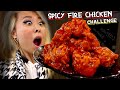 5 MIN TIME LIMIT - SPICY FIRE CHICKEN CHALLENGE - No Water Allowed!! Nene Chicken in Vancouver, BC!!