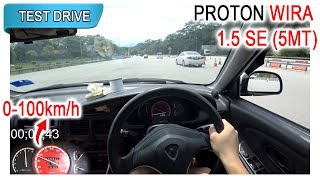 Part 1/2 | 2005 Proton Wira 1.5 SE 5MT | Malaysia #POV [Test Drive] [CC Subtitle]