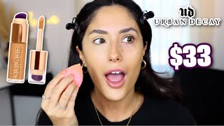 NEW URBAN DECAY NAKED QUICKIE 24HR CONCEALER | review and test wear | OMG....