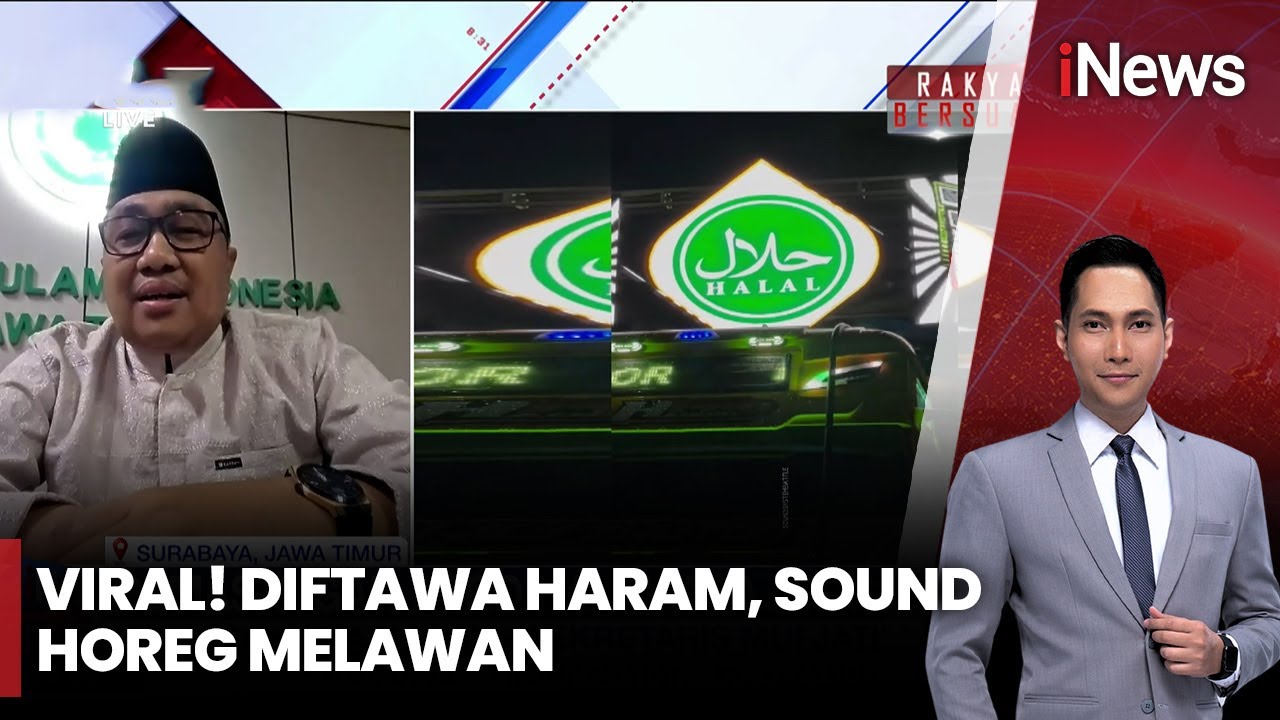 Difatwa Haram, Sound Horeg Melawan! Cantumkan Logo Halal | iNews Sore | 16/07