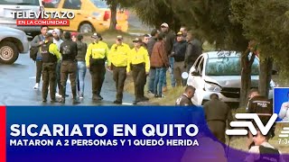 Sicarios mataron a dos personas y una quedó herida en la capital | Televistazo en la Comunidad Quito by Comunidad Quito Ecuavisa 45,126 views 4 weeks ago 1 hour, 12 minutes
