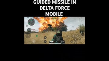 Guided Missile in Delta Force mobile 🔥 #deltaforcemobile #deltaforcegame #deltaforcehawkops