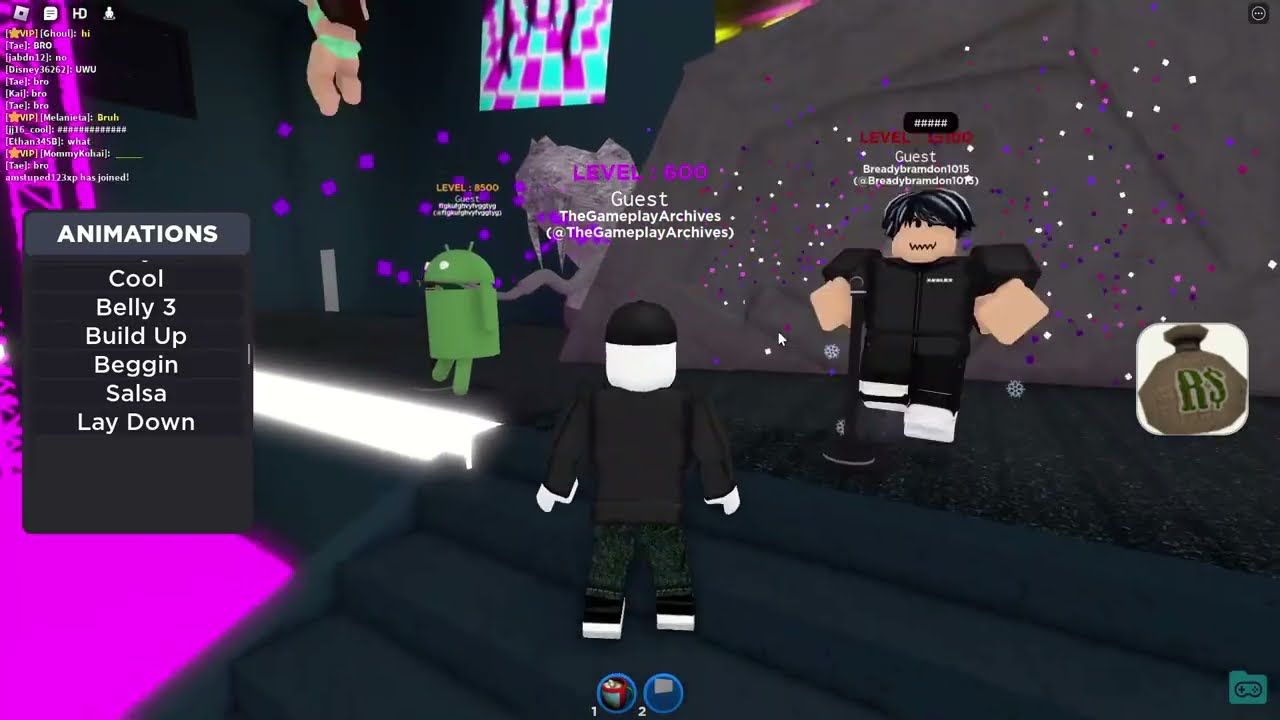 CNP and Slender Hangout Dance Club Testing - Roblox