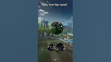 my first flip reset! #rocketleague #rocketleagueclips #rledit #shorts 