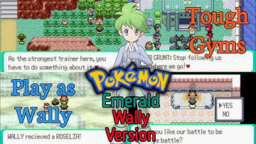 Pokemon Emerald Wally Version (GBA) - 2020 | Gen 3, Play as Wally, Increase Difficulty & More |