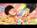 ENG SUB)Chewy Colorfully NIK-L-NIP Wax Bottle Candy Eating Mukbang✨ Korean ASMR 후니 Hoony Eatingsound