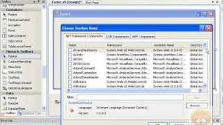 5.6  Integrating Access and VB (1) - Displaying Data