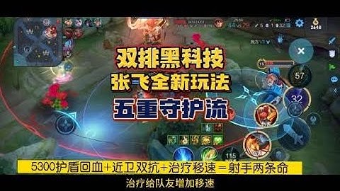 新赛季用五重守护流张飞，找个会玩的射手一起双排，上分嘎嘎快。 - 天天要闻