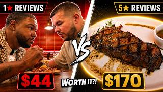 I Tested The Worst Rated Restaurant vs The Best | Here's What Happened