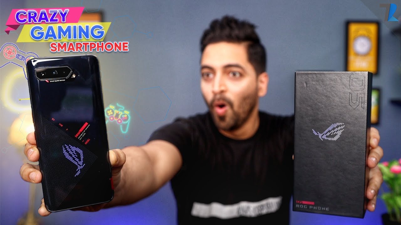 Asus ROG Phone 5 - Unboxing & Hands On | 144Hz Amoled | SD 888 5G | 6000 mAh | 65W Charging