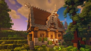 Minecraft - Simple Wooden House Tutorial