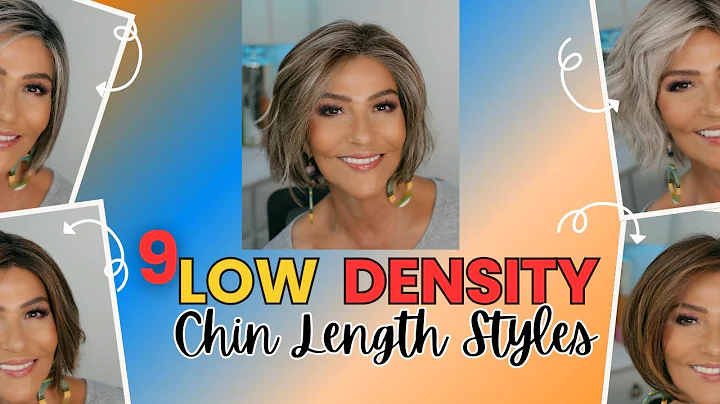 LOW DENSITY CHIN LENGTH WIG STYLES ~ 9 STYLES 9 COLORS 5 BRANDS ~ Mini Reviews