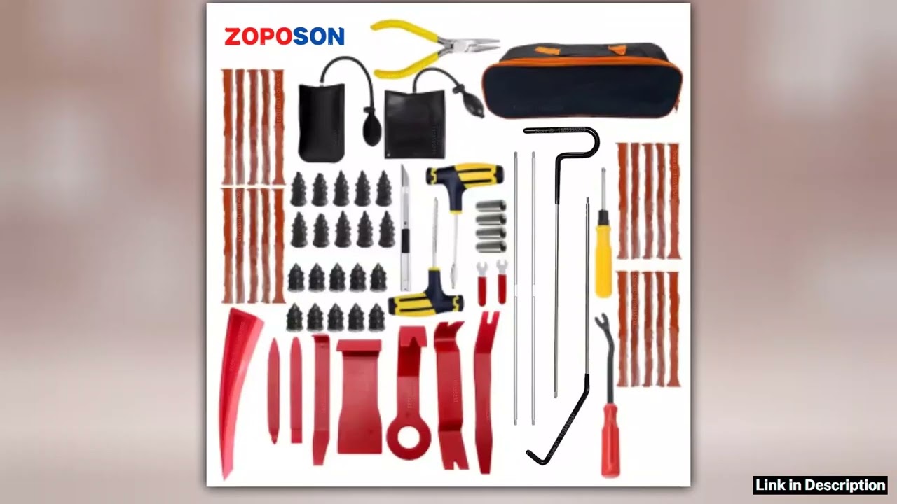 Zoposon Auto Wedge Pump Locksmith Thickened Door Repair Air Cushion Emergency Car Open Unlock Tool