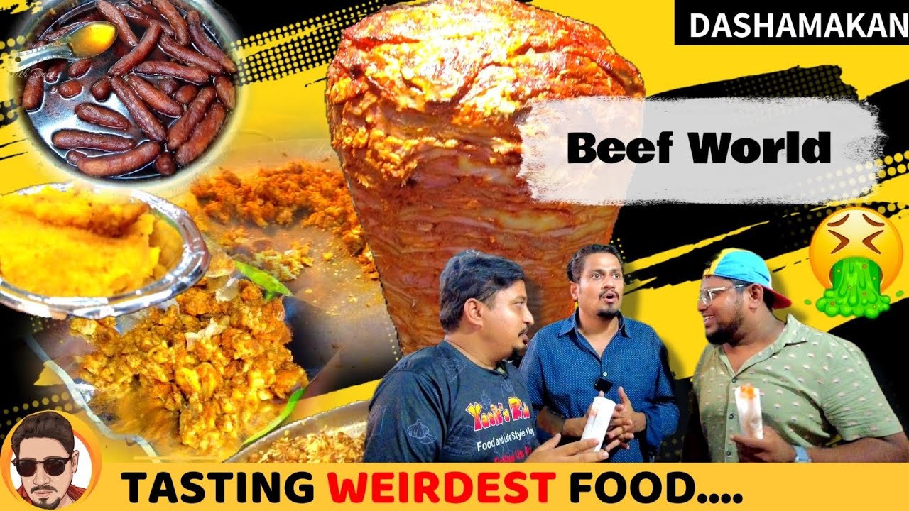 Beef Shawarama & Beef Brain Dhasamakan Street Food part 2 Food