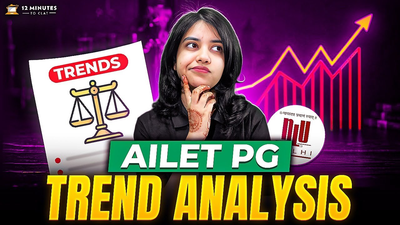AILET PG Trend Analysis (2022-2026) 📉 Subject Weightage & Important Topics