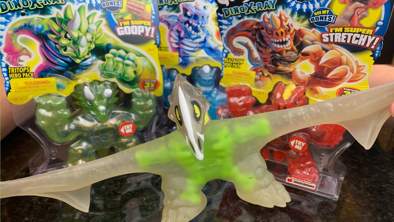 Heroes Of Goo Jit Zu Dino X-Ray Unboxing/Review - YouTube