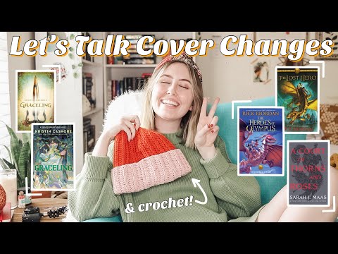 The Good, The Bad, and The UGLY Book Cover Changes | crochet with me!!