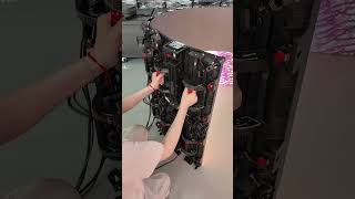 Outdoor flexible rental LED display: AU P2.9