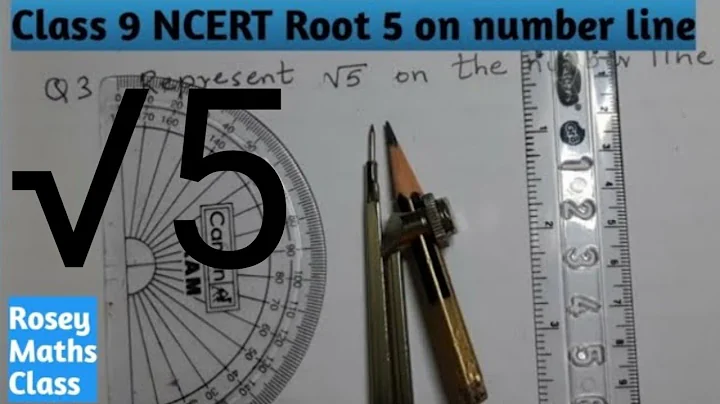Class 9/Represent root 5 (√5)on number line/ Number Systems #maths#ncert #irrationalnumber