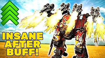 INCINERATOR Behemoth is Insane Now! Deleting Enemies After the Buff! War Robots WR