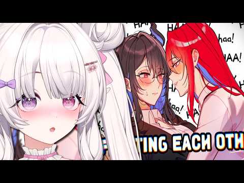 VTuber Astra reacts to ''Hololive Members FLIRTS with Each Other''