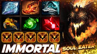 Shadow Fiend Immortal Soul Hitman - Dota 2 Pro Gameplay [Watch & Learn]