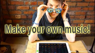 Launchpad app with custom loops. Make your own original(ish) music, even if you're not a musician! screenshot 1
