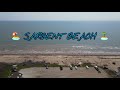 Sargent Texas beach from the sky, short drone FILM