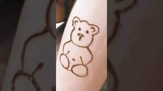 easy teddy tattoo #trending #new#shorts