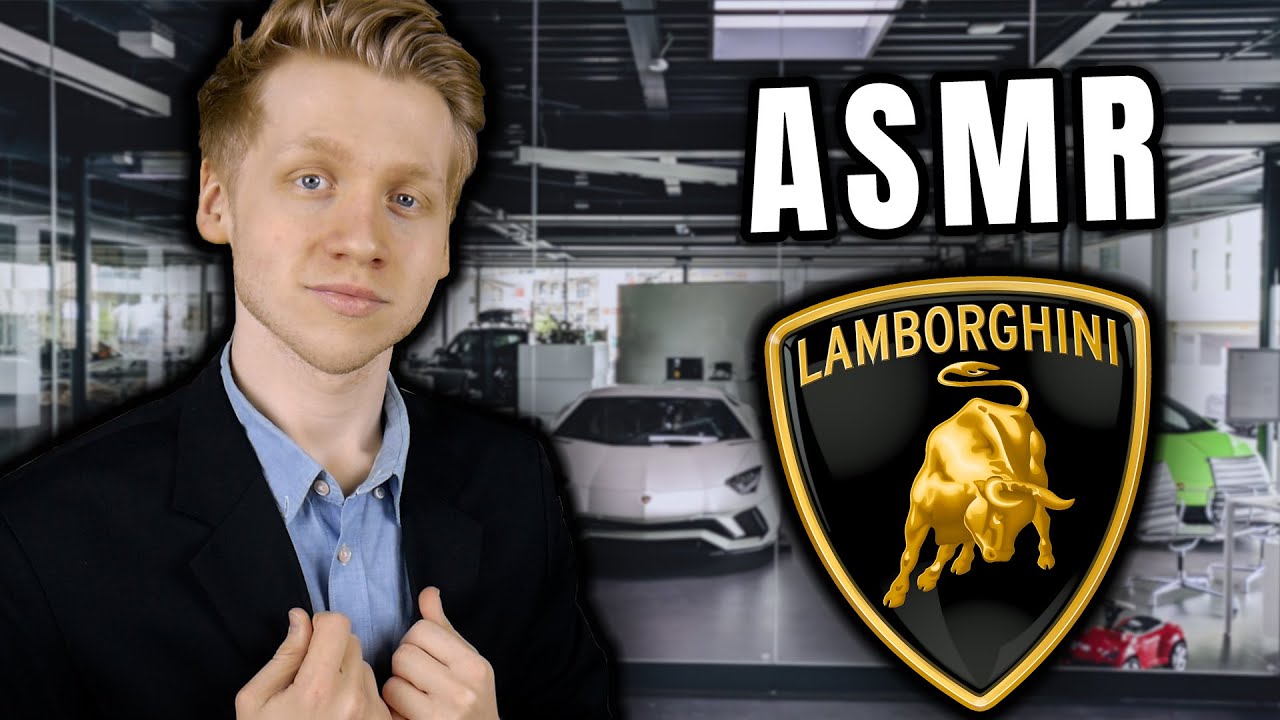 ASMR | Skeptischer LAMBORGHINI Mitarbeiter designt dein Traumauto! (Roleplay)