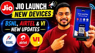 Jio new device launched | Airtel priority vs TRAI | BSNL new ₹51 offer | Vi 5G+ in works new update
