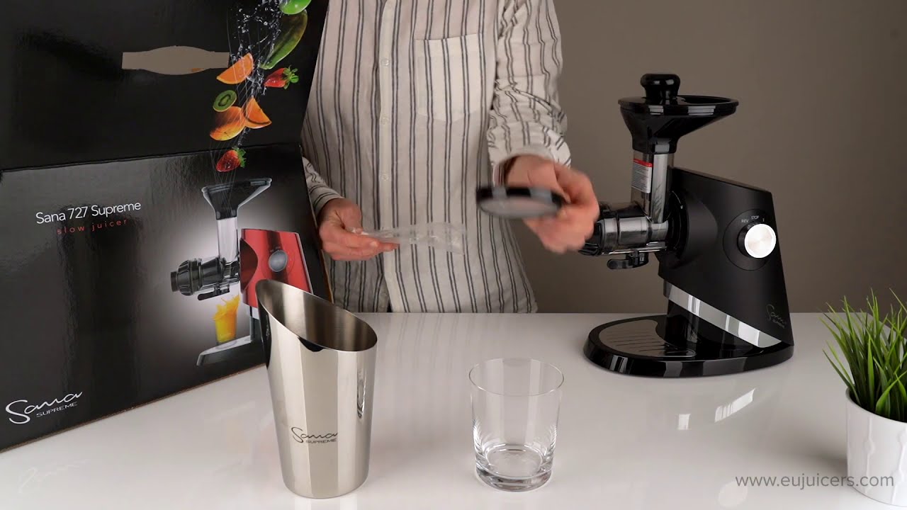 Sana 727 Supreme Juicer unboxing - YouTube