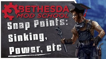 Bethesda Mod School: Nifscope 102 - Advanced Snap Points