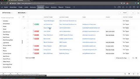 Zoho CRM Follow Up Workflow