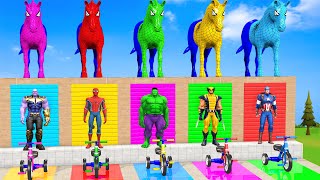 Long Slide Game with Cow Elephant Gorilla Hippopotamus Tiger 3d Animal Game Funny 3d Animals screenshot 5
