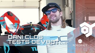 Dani Clos Tests Autonomous Devbot Roborace