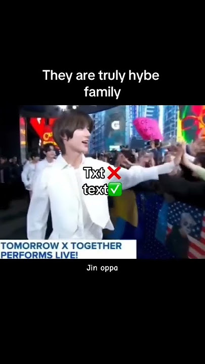 They are truly hybe family😂#kpop #jungkook #txt #enhypen #jinoppa #shorts