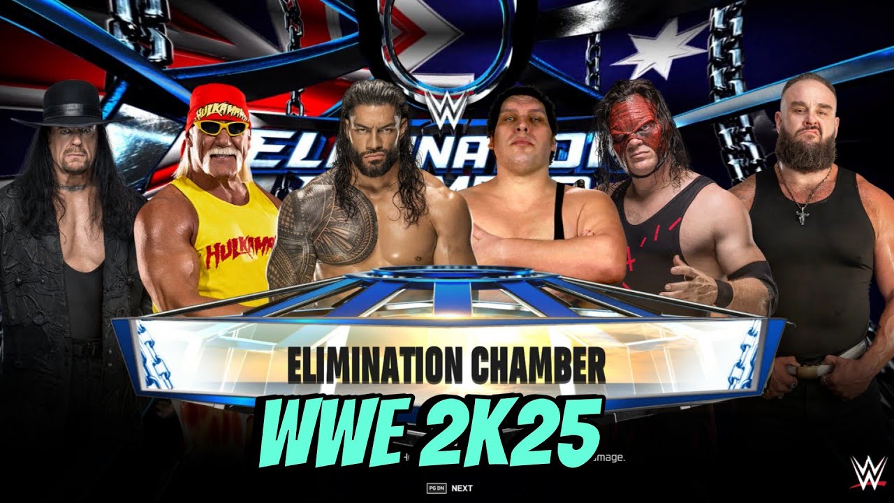 ELIMINATION CHAMBER MATCH | Roman REINGS Vs THE GIANTS