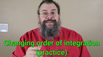 Calculus 3 -- Changing order of integration (2D) -- Practice