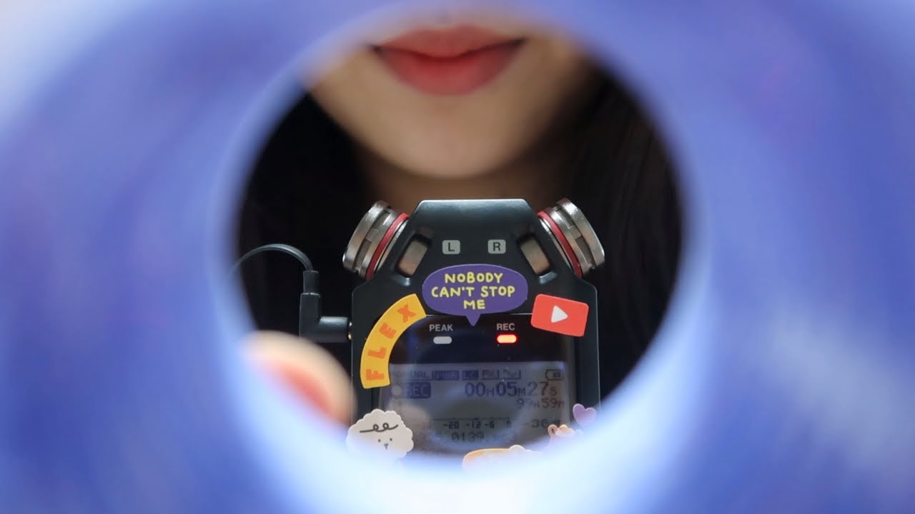 팅글 가득 담아봤다 🤪 (마이크 커버, 헤어롤, 라텍스 장갑 ASMR) | I put in a lot of visual tingle! 🤪