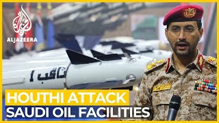 Houthis fire missiles, drones at Saudi oil facilities